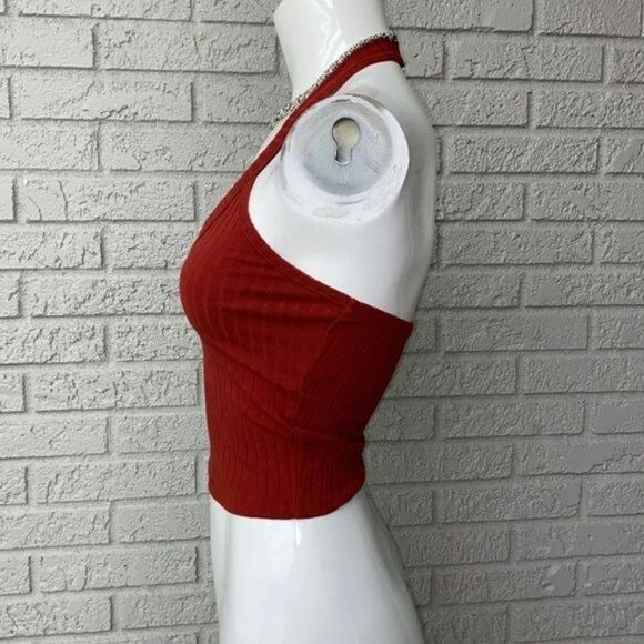 BOZZOLO Cropped Halter Top Size S - Picture 4 of 7